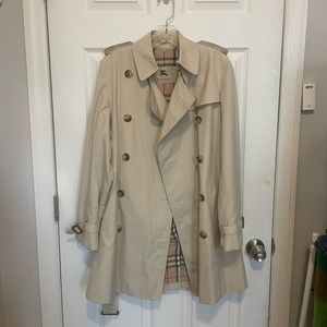 VINTAGE 1990S BURBERRY TRENCH COAT SHORT